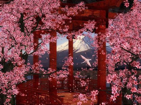 Sakura Trees Anime Aesthetic ⚜️ana Rosa⚜️ In 2020 Anime Scenery