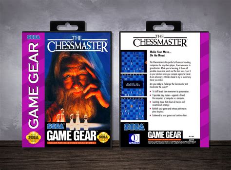 Sega Game Gear Game Case Chessmaster The