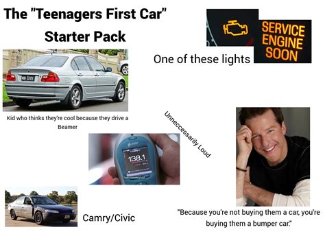 The Teenagers First Car Starter Pack Rstarterpacks