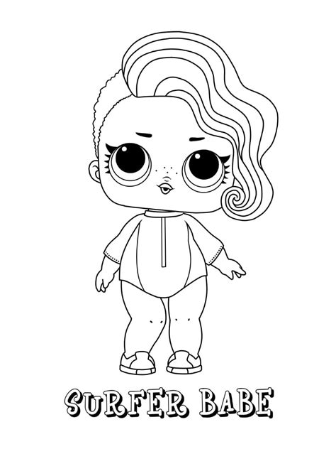 Rocker Lol Doll Coloring Sheets Coloring Pages