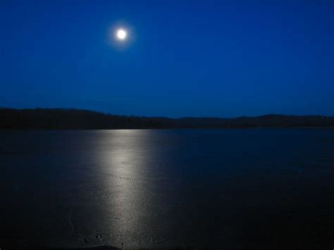 Lake At Night Flickr Photo Sharing
