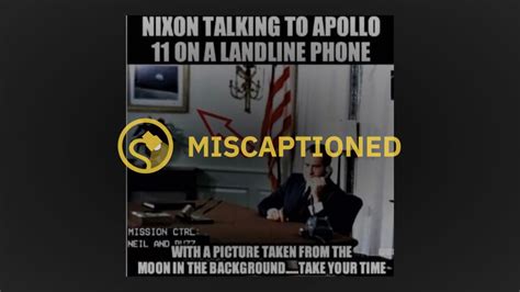 Was Pic Taken By Apollo 11 Crew Already On Nixons Wall When He Spoke To Them By Phone