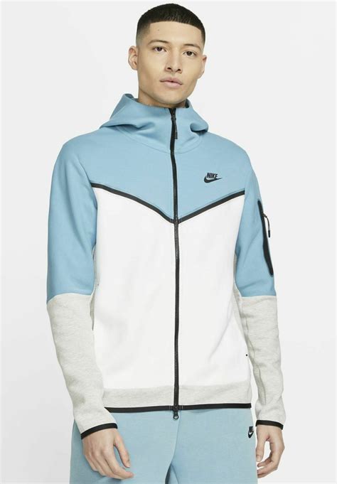 Nike Sportswear Tech Fleece Hoodie Fz Windrunner Felpa Con Zip Cerulean