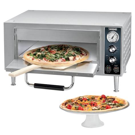 Waring Wpo500 Single Deck Countertop Pizza Oven 120v