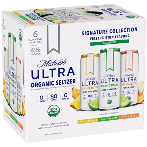 Michelob Ultra Organic Seltzer Variety Pack 12 Oz Cans Shop Malt