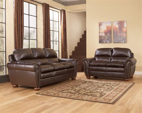 Ashley Leather Sofas Sofa Living Room Ideas