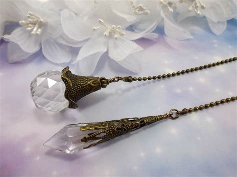 Set Of Two Crystal Ceiling Fan Pulls Lamp Pull Light Pull Etsy