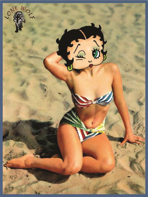 Lone Wolf Betty Boop Betties Bikinis Swimwear Disney Characters