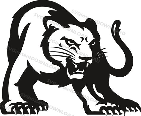 Panther Svg Panther Clipartblack Panther Cut Files For Cricut Files