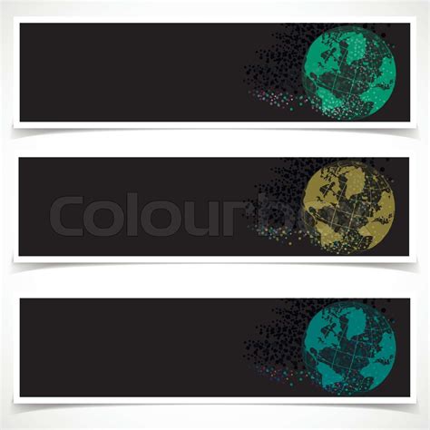 Set Of Banners Stock Vector Colourbox