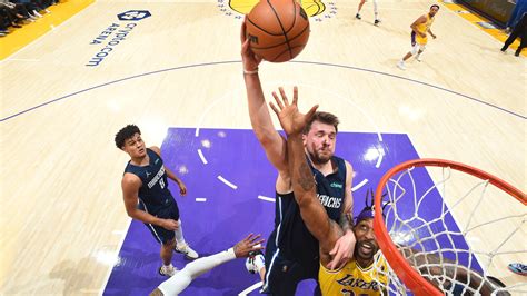 Lakers Vs Mavericks Doncic Aplasta El Orgullo De Los Angeles Baloncesto 123