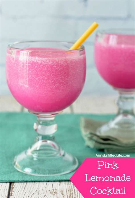 This Pink Lemonade Cocktail Is The Perfect Blend Of Sweet And Tart