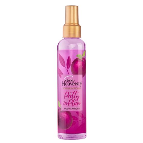 scentsations for the plum of it body spritzer oh so heavenly