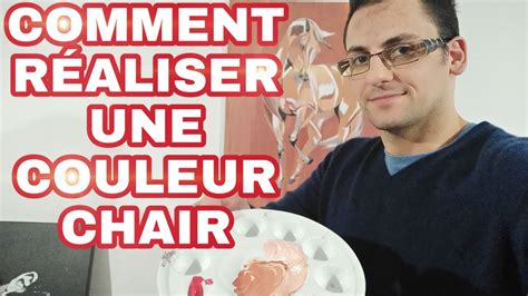 Comment Peindre La Couleur Chair En 3 Melanges 🖌️ Youtube