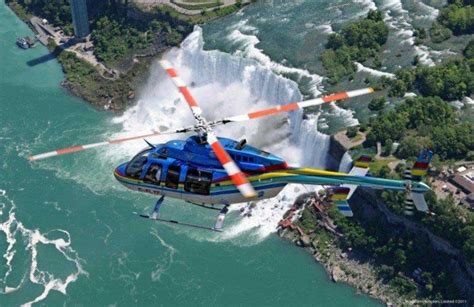 Survol Des Chutes Niagara En Hélicoptère Niagara Falls Canada Prix