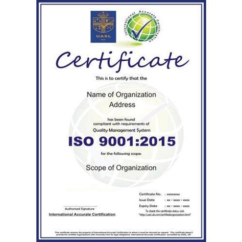 Iso 9001 Lead Auditor Certification Qms Journaldamer