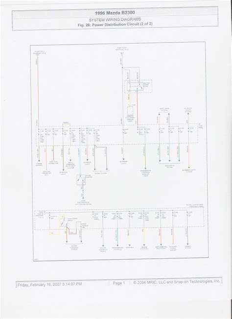 Owners of the older mazda b2000 b2200 and b2600 are welcome as well. DIAGRAM 1996 Mazda B2300 Fuse Box Diagram FULL Version HD Quality Box Diagram ...