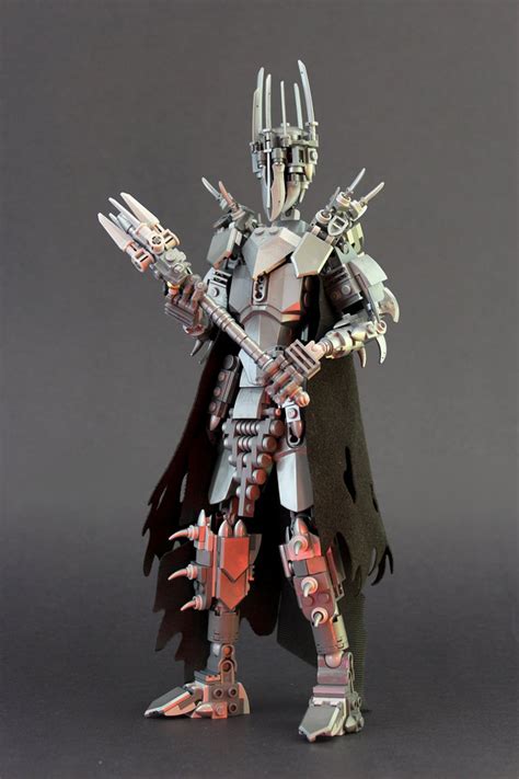Building Instructions For This Custom Lego Sauron Can Be Yours For Free