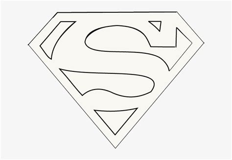 Superman Logo Outline Png Svg Transparent Stock Draw A Superman Logo