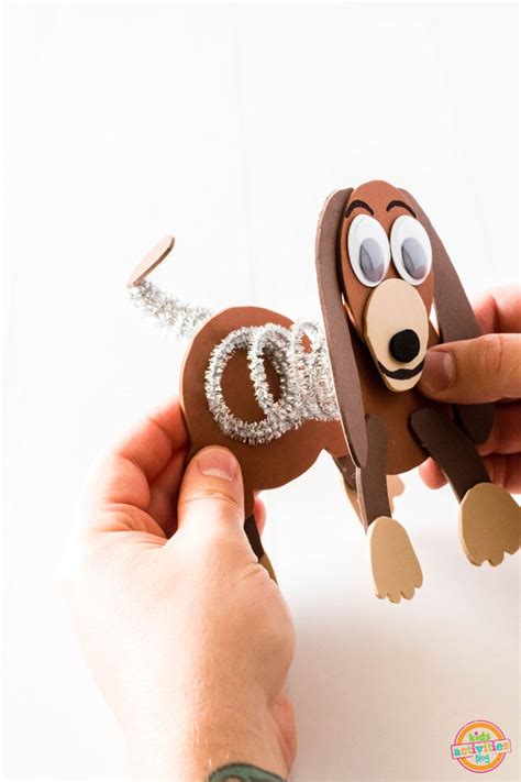 Toy Story Slinky Dog Craft For Kids Kids Activities Blog