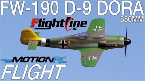 Revisiting The Flightline Fw 190 D 9 Dora Motion Rc Youtube