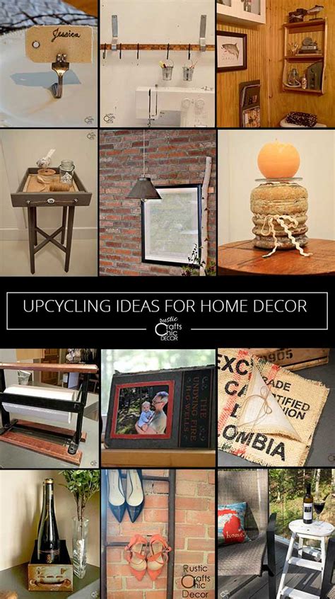 Easy Upcycling Ideas For Your Old Things Rustic Crafts And Diy