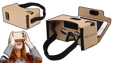 How To Make Vr Box From Cardboard Diy Vertual Reality At Home Youtube