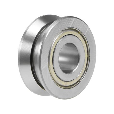 Uxcell 079x224x087 V Groove Ball Bearing Guide Pulley Bearings