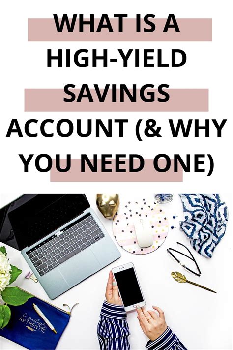 What Is A High Yield Savings Account And Why You Need One