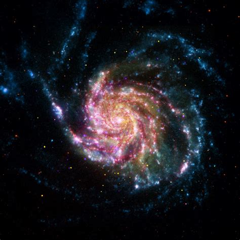 Ministry Of Space Exploration Messier 101 The Pinwheel Galaxy