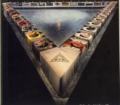The dinner party, and how her now overlooked curatorial strategies made. Deep Art Nature: Judy Chicago