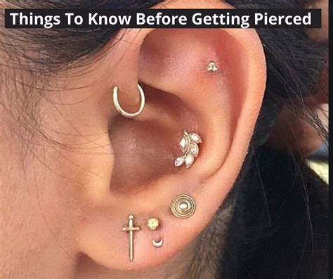 First Time Ear Piercing 9 Things To Know Before Getting Pierced Er