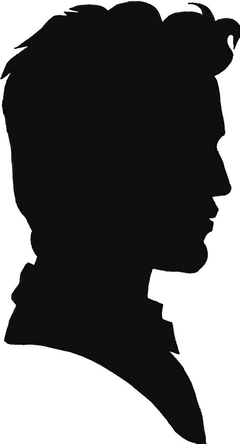 Man Side Face Silhouette Clip Art Library
