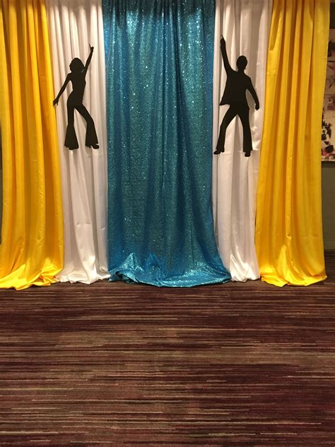 70s Backdrop 45th Birthday Party 70s Theme Party Backdrops For
