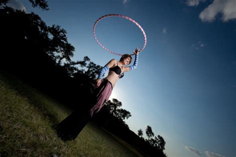 Hula Hooper At Dusk Stock Photo Download Image Now Istock