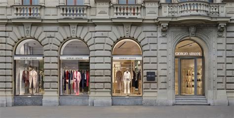 Store To Watch Giorgio Armani In Zürich