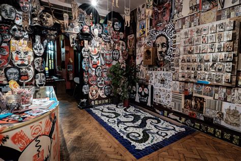 Jim Sanders Collage Installation At Iconic London Tattoo Shop Kolaj