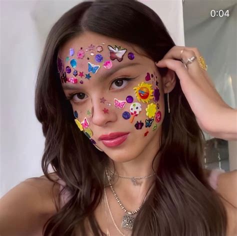Olivia Rodrigo Rares Olivia Carnival Face Paint Beautiful