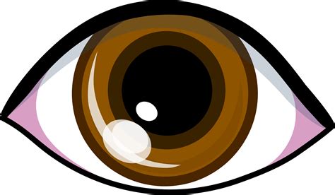 Brown Eye Logo Design Free Clip Art