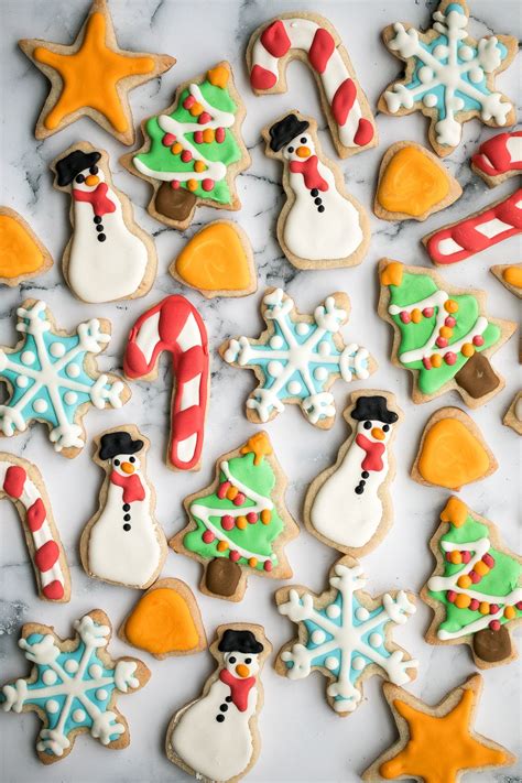 Decorated Christmas Sugar Cookies