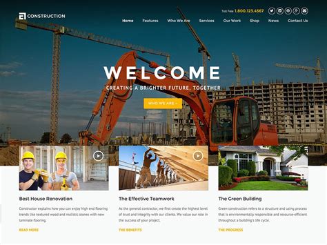 Civil Contractors And Construction Company Website Design Rs 6900 Low