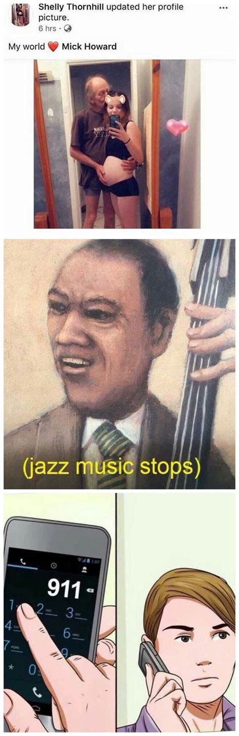 Discover more posts about jazz music stops. *jazz music stops* - 9GAG