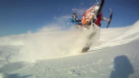 2013 Polaris Pro Rmk 600 And A Gopro Camera On The Mountain Youtube