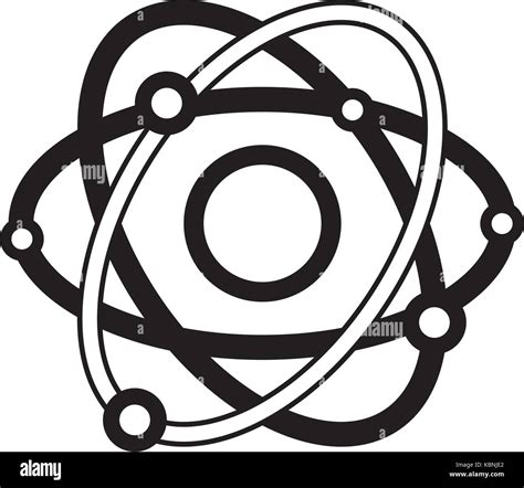 Contour Physics Orbit Atom Chemistry Education Stock Vector Image And Art