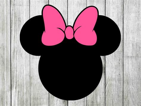 Minnie Mouse Bow Svg Minnie Mouse Svg Minnie Svg Cartoon Etsy Ireland