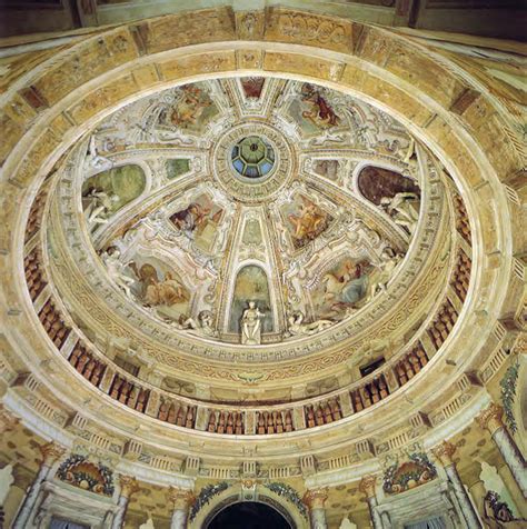 Palladio Interior Of Main Space Villa La Rotonda Villa Capra 1566