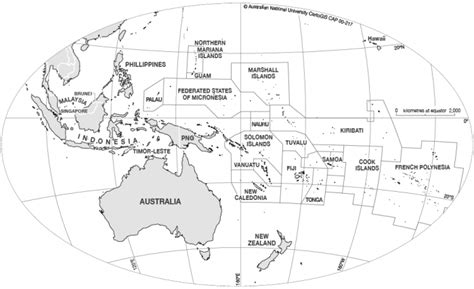 Se Asia And Pacific Nations Cartogis Services Maps Online Anu