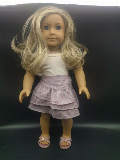 American Girl Truly Me 18 Doll With Blonde Hair And Blue Eyes
