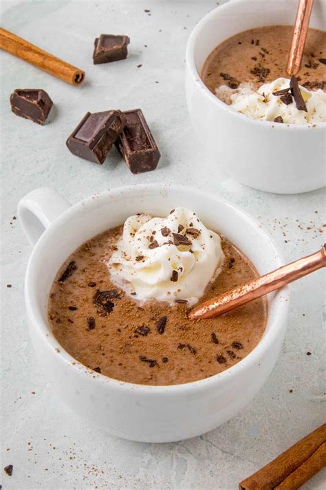 With the blender running, pour in hot cream and blend for 1 minute. Mexican Hot Chocolate - Recipe - Chili Pepper Madness