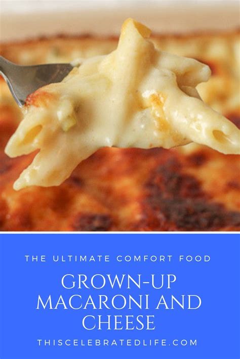 Grown Up Three Cheese Macaroni And Cheese This Celebrated Life Best